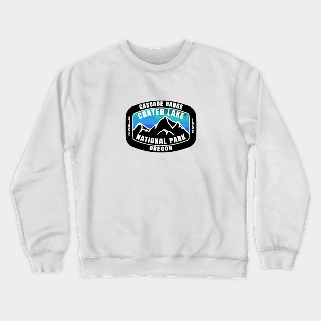 Crater Lake National Park Oregon Crewneck Sweatshirt by heybert00